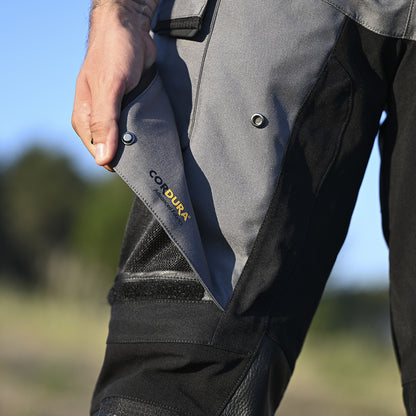 LS2 APOLLO MAN RIDING PANT BLACK DARK GREY