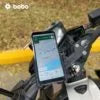 BOBO BM4 PRO Jaw-Grip Bike Phone Holder with Vibration Controller Motorcycle Mobile Mount