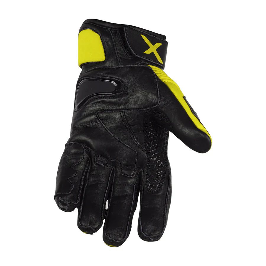 AXOR SPYDER RIDING GLOVES BLACK GREY