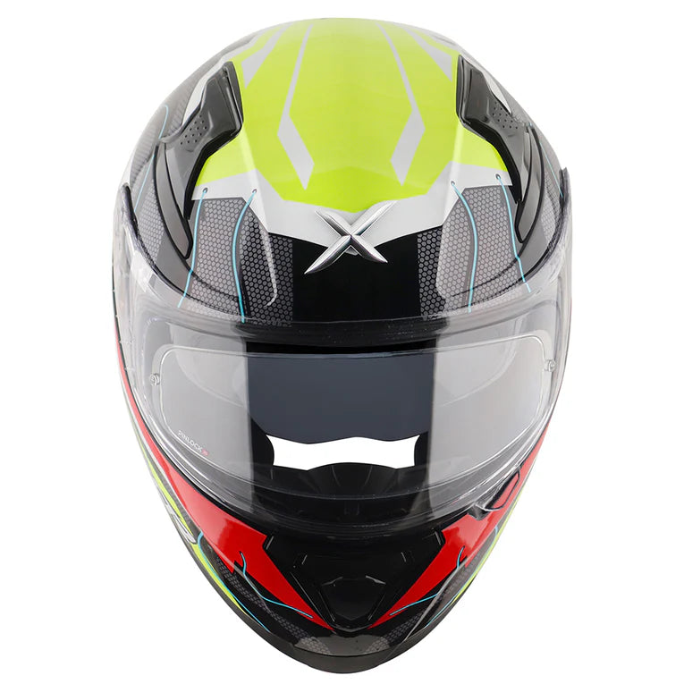 AXOR APEX DYNAMO HELMET BLACK NEON YELLOW