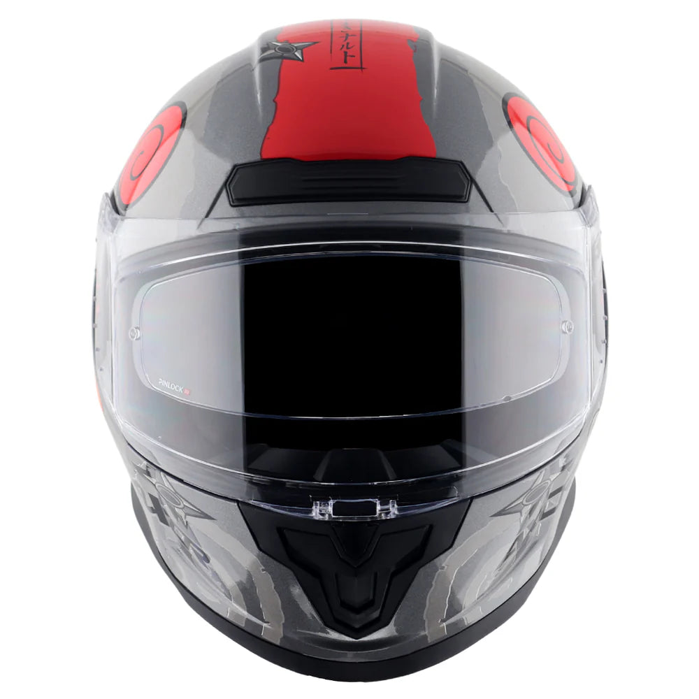 AXOR SABER NARUTO HELMET BLACK ORANGE