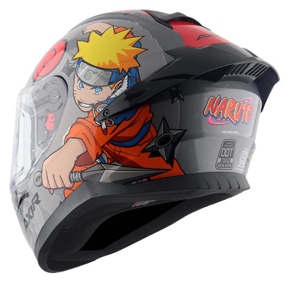 AXOR SABER NARUTO HELMET BLACK ORANGE