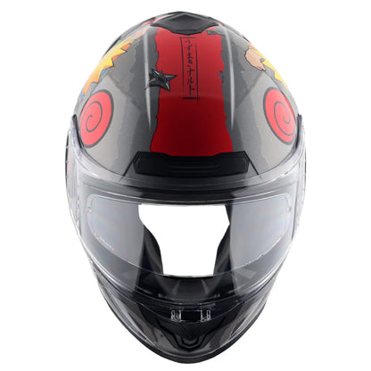 AXOR SABER NARUTO HELMET BLACK ORANGE