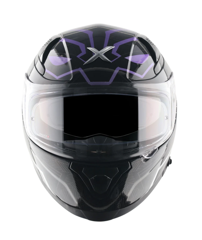 AXOR APEX MARVEL BLACK PANTHER HELMET BLACK PURPLE