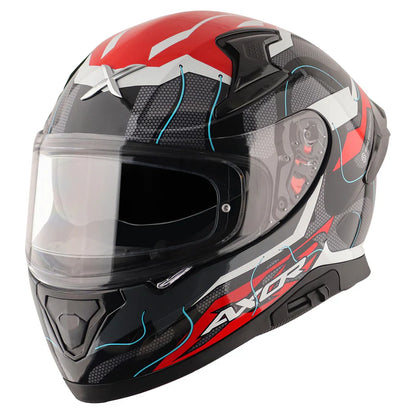 AXOR APEX DYNAMO HELMET BLACK RED