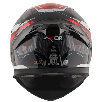 AXOR APEX DYNAMO HELMET BLACK RED