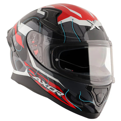 AXOR APEX DYNAMO HELMET BLACK RED