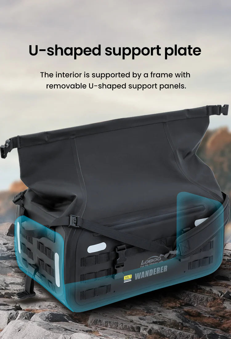 LOBOO WANDERER 50L WATERPROOF TAIL BAG