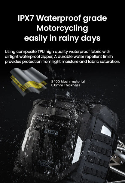 LOBOO ALPS INFLATABLLE WATERPROOF SIDE BAGS (23L/30L) | WITH ANTI THEFT LOCK