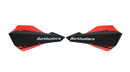 BARKBUSTERS SABRE MX/ENDURO HANDGUARDS – BLACK (WITH DEFLECTORS IN RED)