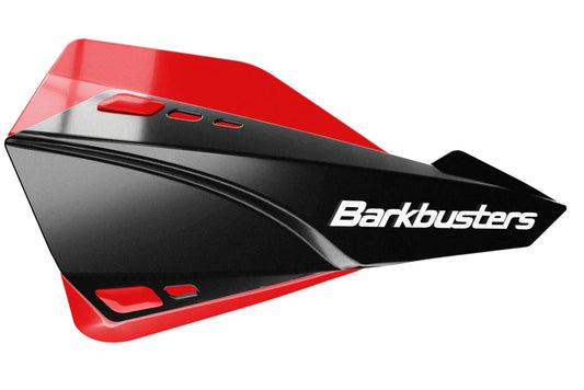 BARKBUSTERS SABRE MX/ENDURO HANDGUARDS – BLACK (WITH DEFLECTORS IN RED)