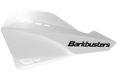 BARKBUSTERS SABRE MX/ENDURO HANDGUARDS – WHITE (WITH DEFLECTORS IN WHITE)