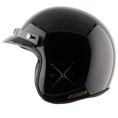 AXOR RETRO JET EURO GLOBE HELMET BLACK