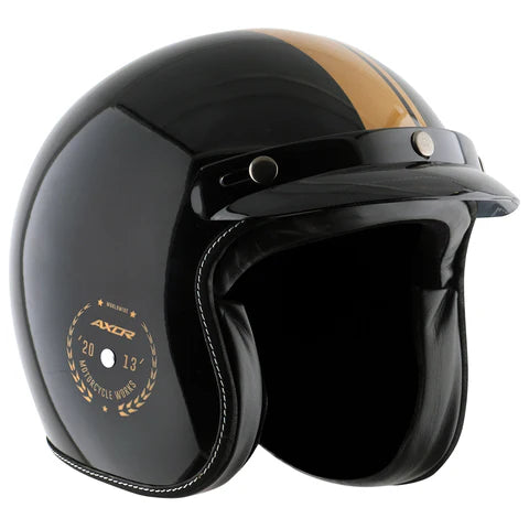 AXOR RETRO JET EURO GLOBE HELMET BLACK