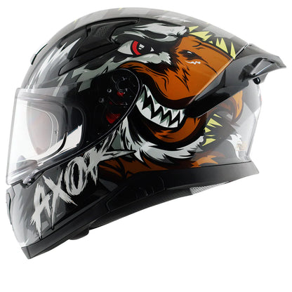 AXOR APEX FALCON HELMET BLACK GREY