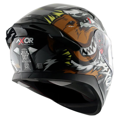 AXOR APEX FALCON HELMET BLACK GREY