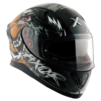 AXOR APEX FALCON HELMET BLACK GREY