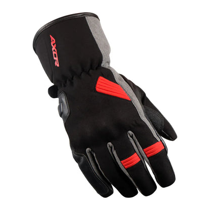 AXOR SELA WATERPROOF RIDING GLOVES BLACK GREY