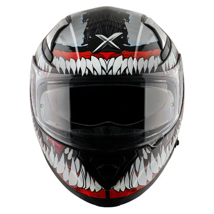 AXOR APEX MARVEL VENOM HELMET BLACK RED