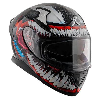 AXOR APEX MARVEL VENOM HELMET BLACK RED