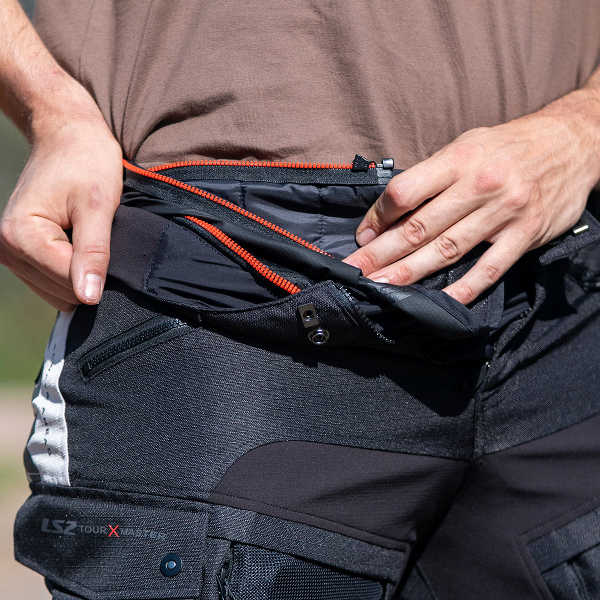 LS2 X MASTER PANTS BLACK