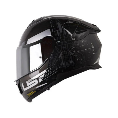 LS2 FF320 STREAM II AIR FORCE M.BLACK