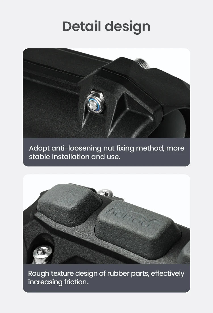 LOBOO UNIVERSAL CRASH ABR BUMPERS (Fits 25mm Tubing)