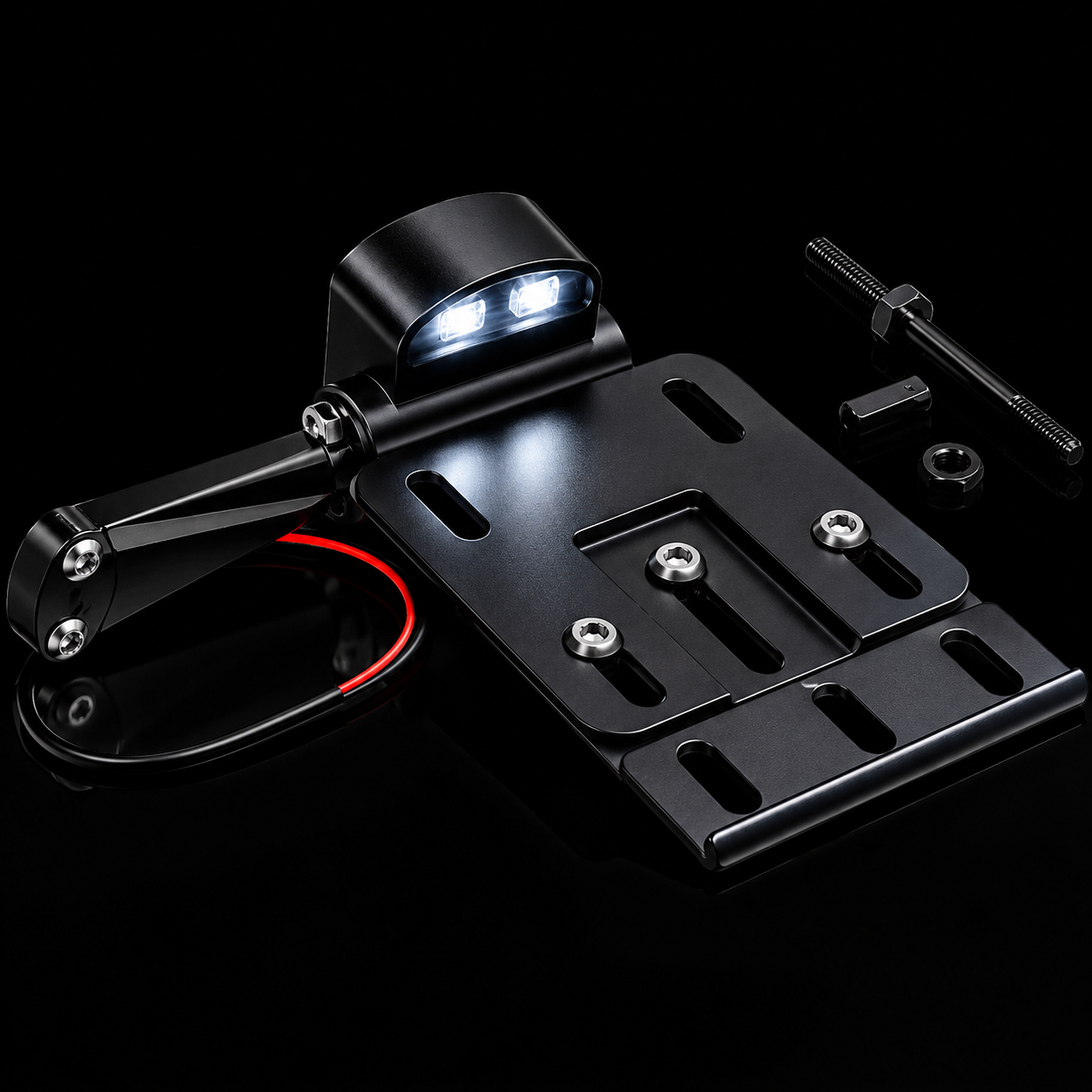 SIDE MOUNT NUMBER PLATE