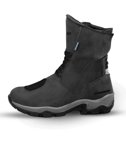 CRAMSTER FLUX MOTORCYCLE TOURING BOOTS- BLACK