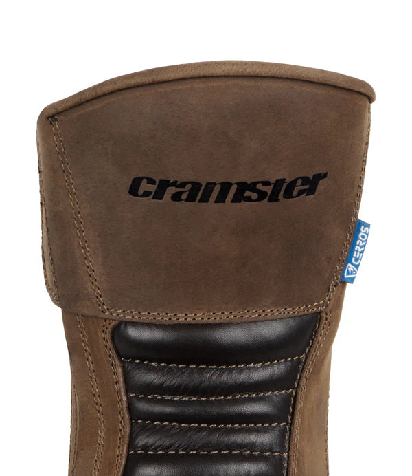 CRAMSTER FLUX MOTORCYCLE TOURING BOOTS- BROWN