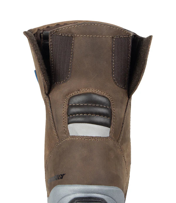 CRAMSTER FLUX MOTORCYCLE TOURING BOOTS- BROWN