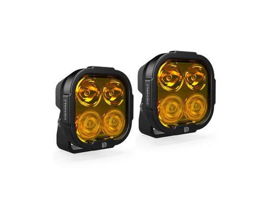 DENALI DL4 LED Lights – Amber– Lights Only – Set of 2
