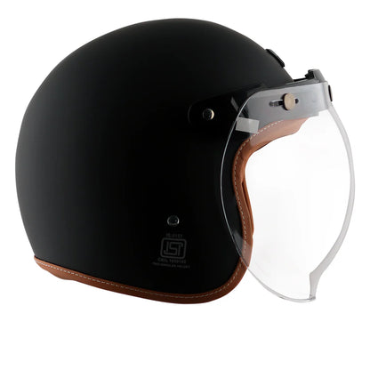 AXOR RETRO JET HELMET DULL BLACK