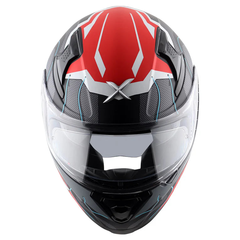 AXOR APEX DYNAMO HELMET DULL BLACK RED