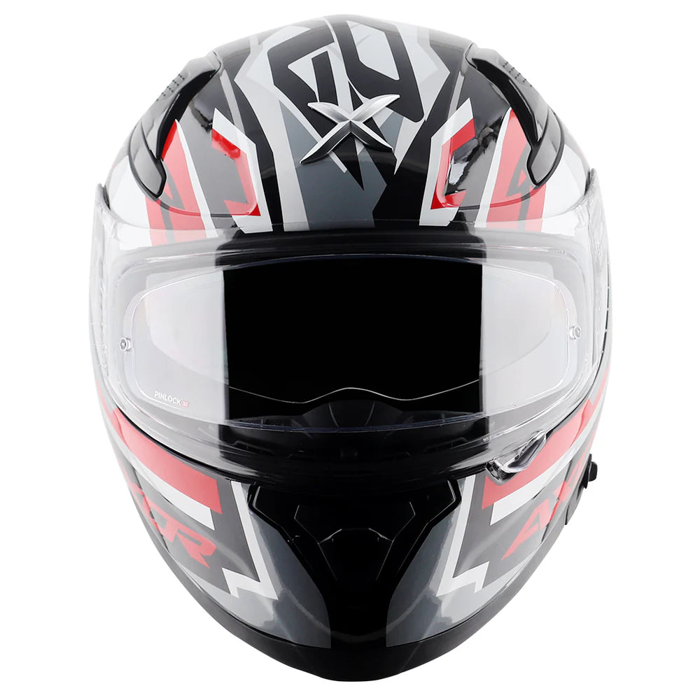 AXOR APEX STREAK HELMET BLACK RED