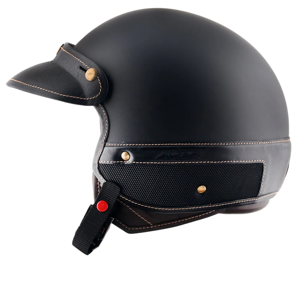 AXOR RETRO JET ALPHA HELMET DULL BLACK