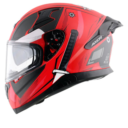 AXOR APEX MARVEL DEADPOOL HELMET DULL RED BLACK