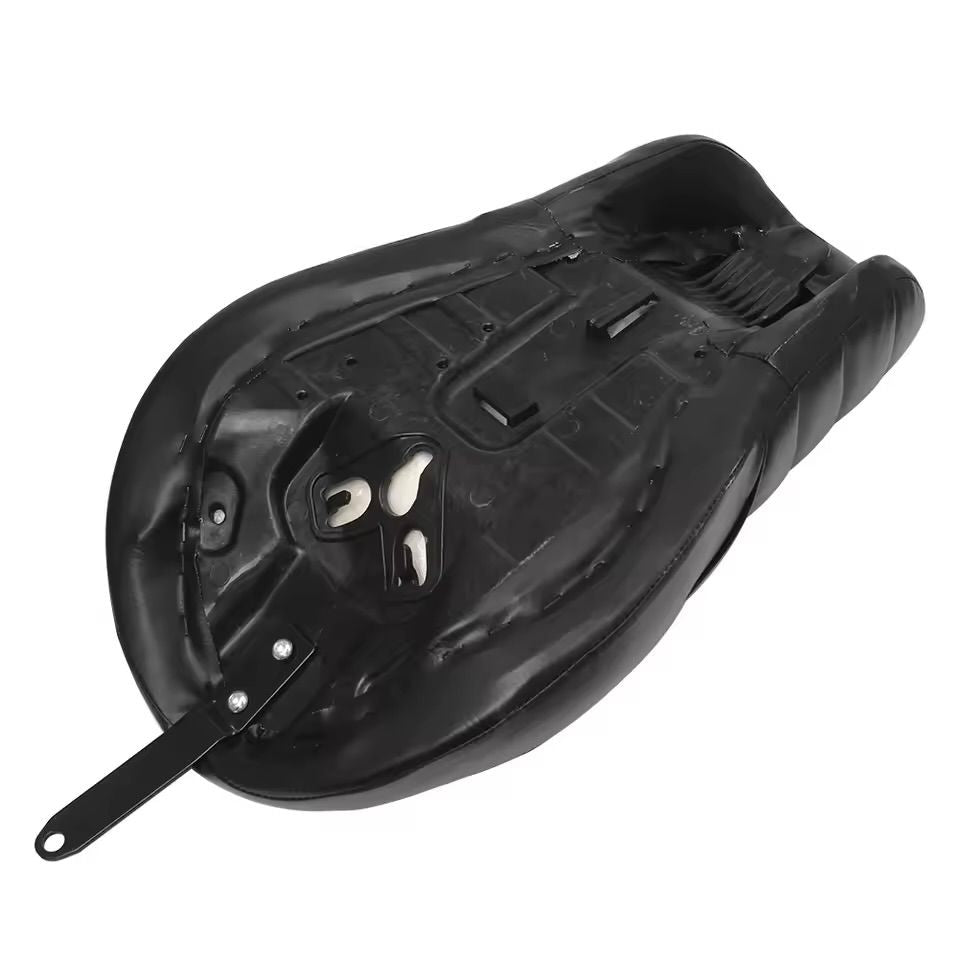 RIBBED SOLO RIDER SEAT FOR HARLEY SPORTSTER (2010-2022)