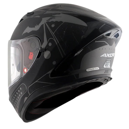 AXOR STREET DC BATMAN HELMET DULL ANTHRACITE BLACK