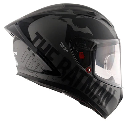 AXOR STREET DC BATMAN HELMET DULL ANTHRACITE BLACK