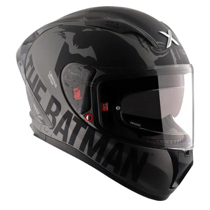 AXOR STREET DC BATMAN HELMET DULL ANTHRACITE BLACK