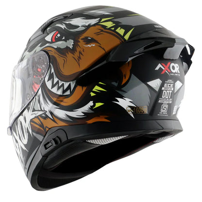 AXOR APEX FALCON HELMET DULL BLACK GREY