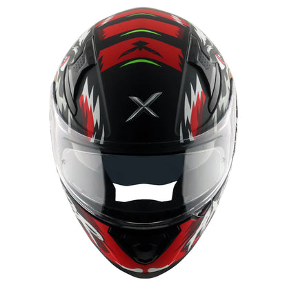 AXOR APEX FALCON HELMET DULL BLACK RED