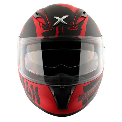 AXOR STREET DC BATMAN HELMET DULL RED BLACK