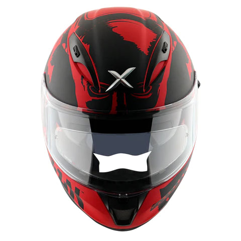 AXOR STREET DC BATMAN HELMET DULL RED BLACK