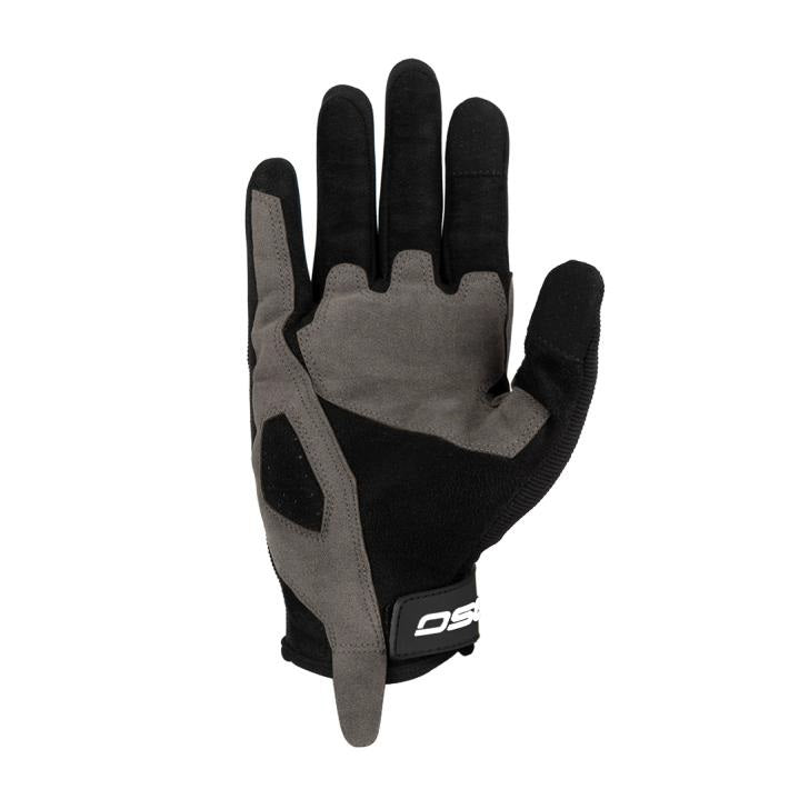 DSG ALPHA AIR RIDING GLOVES BLACK WHITE