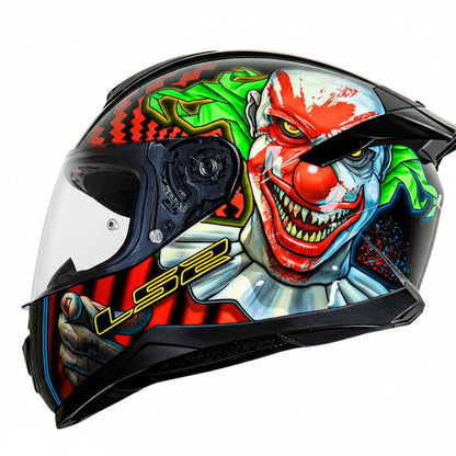 LS2 FF353 RAPID HAPPY DREAMS GLOSS BLACK