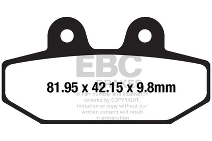 EBC BRAKES – FA710HH FULLY SINTERED – (REAR)