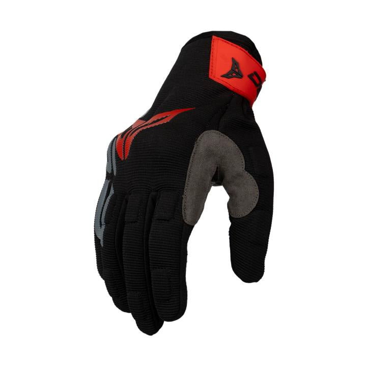 DSG ALPHA AIR RIDING GLOVES BLACK RED