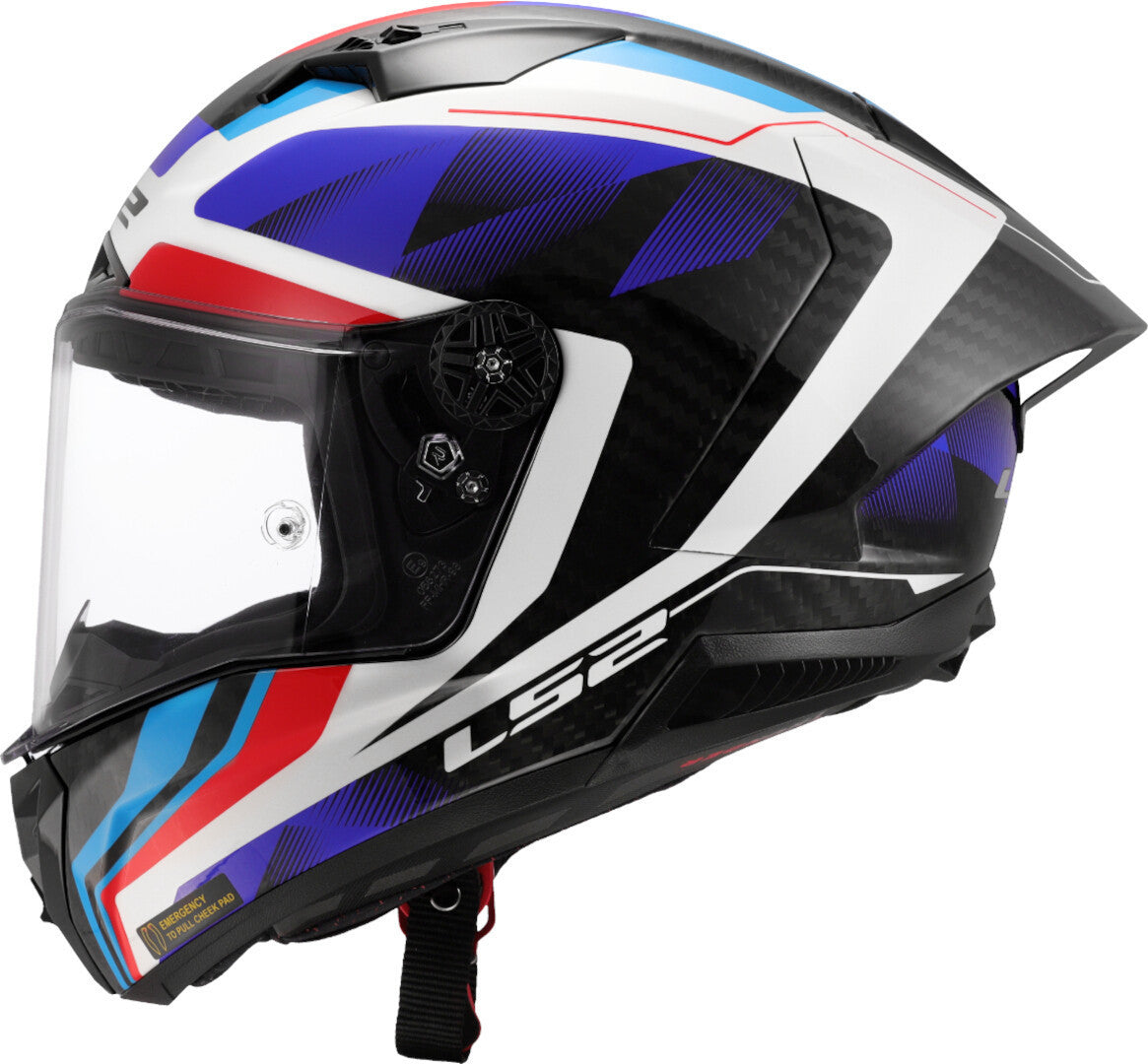 LS2 FF805 THUNDER CARBON GP AERO RAUTE GLOSS